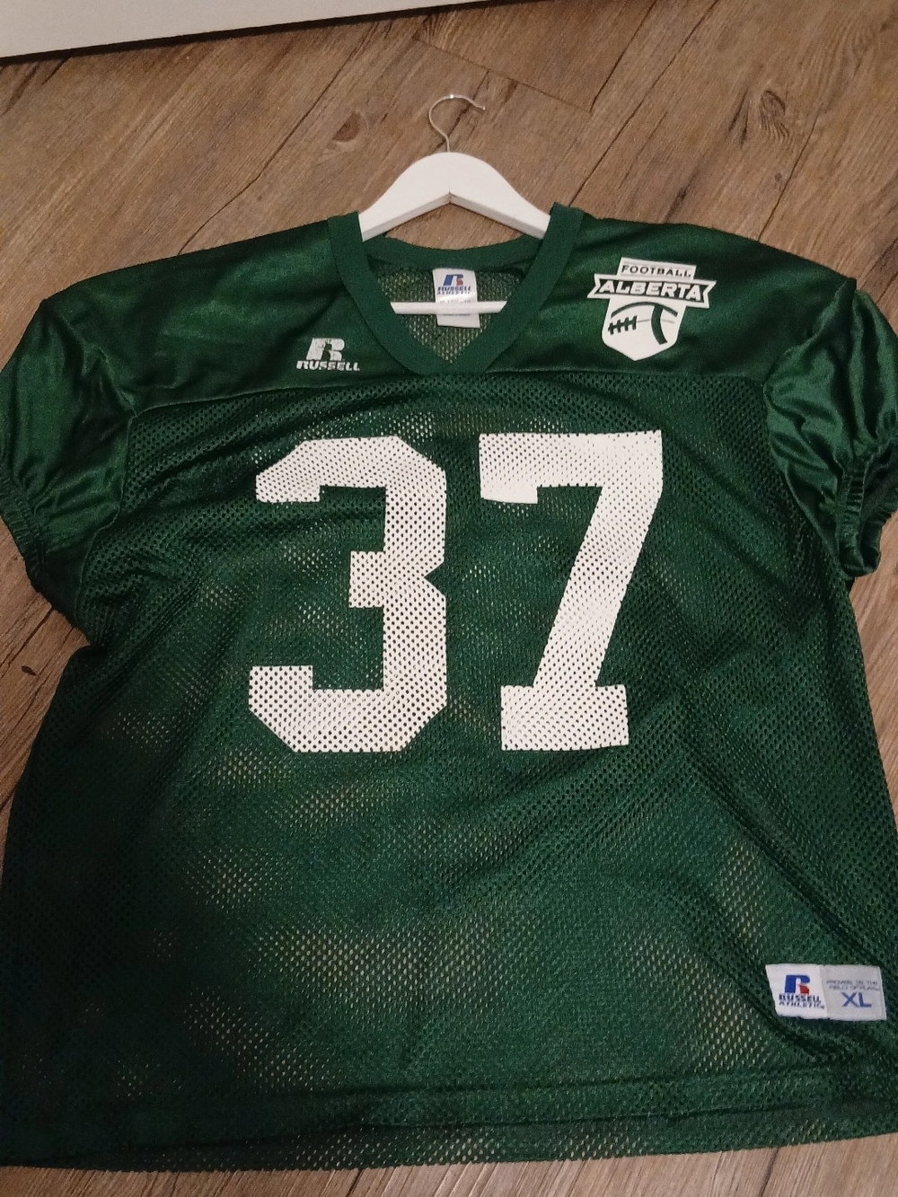 Russell Athletic Dark Green Football Jersey #37
